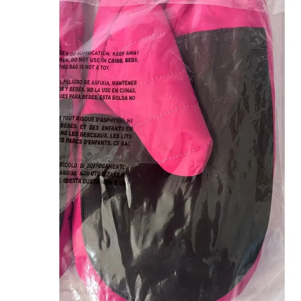 Moose Knuckles Sidney Mittens - Pink Peacock - Size: L/XL - NWT